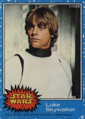 Luke Skywalker de la Guerra de las Galaxias 1977