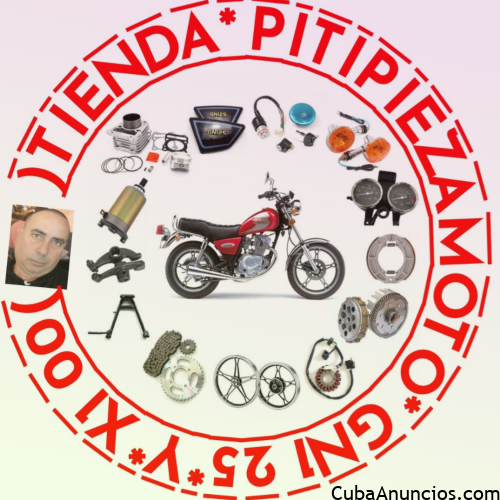 TiendaPitiPiezas De Motos Gn125yX100