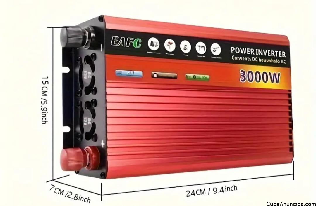 Inversor 3000W + Cargador - Imagen 2