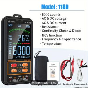 Multímetro inteligente autorrango