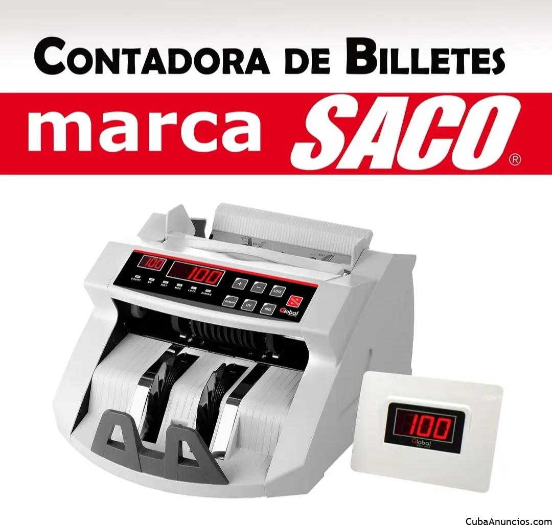 Contadora de billetes SACO