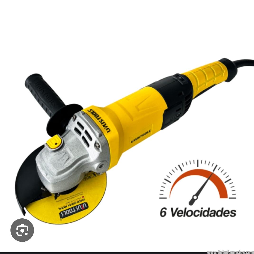 Pulidora UYUSTOOL 125mm, velocidad variable