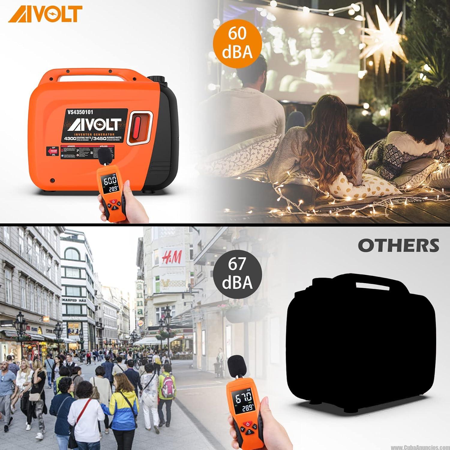 Generador Portátil de 4300 W - Imagen 2