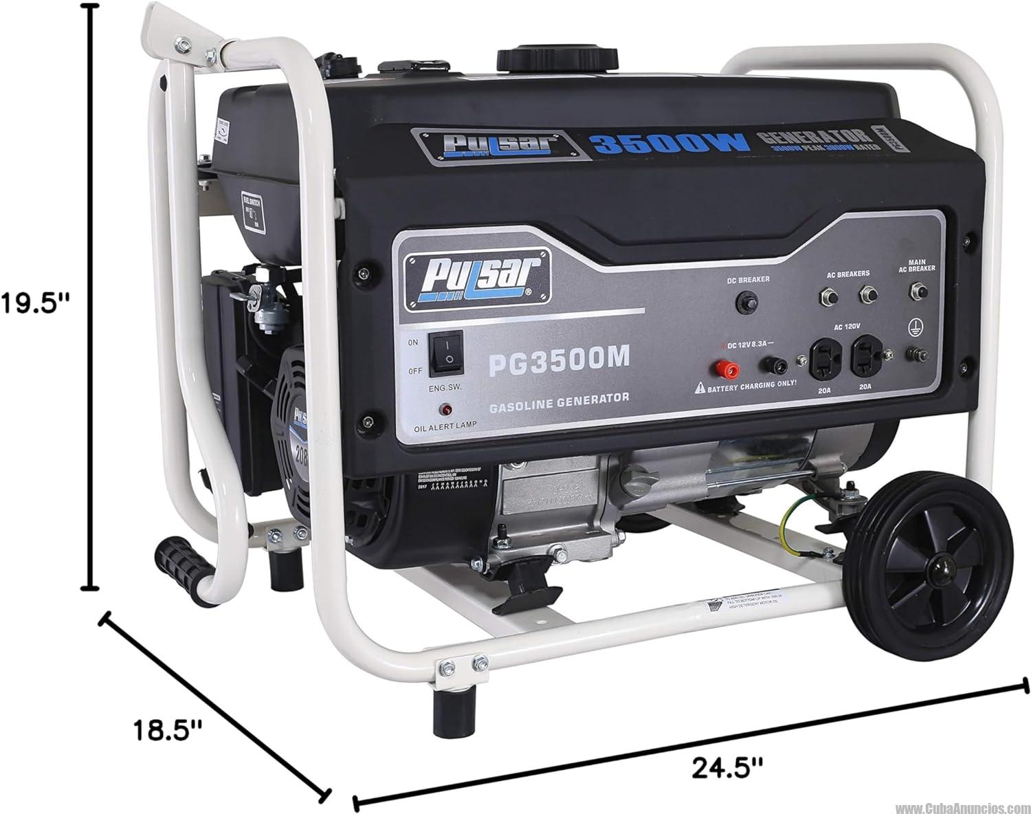 Generador de Gasolina 3500 Vatios - Imagen 6