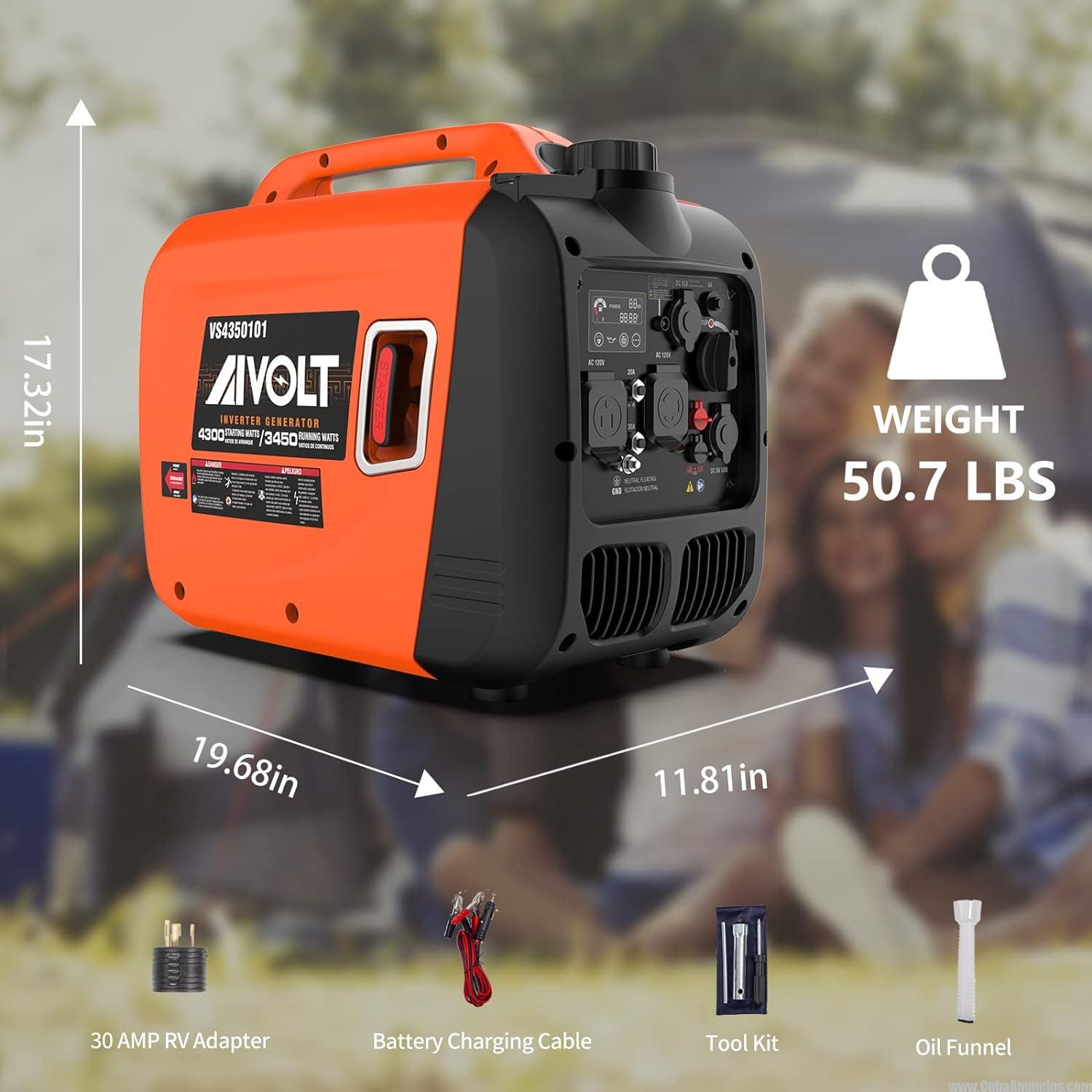 Generador Portátil de 4300 W - Imagen 4