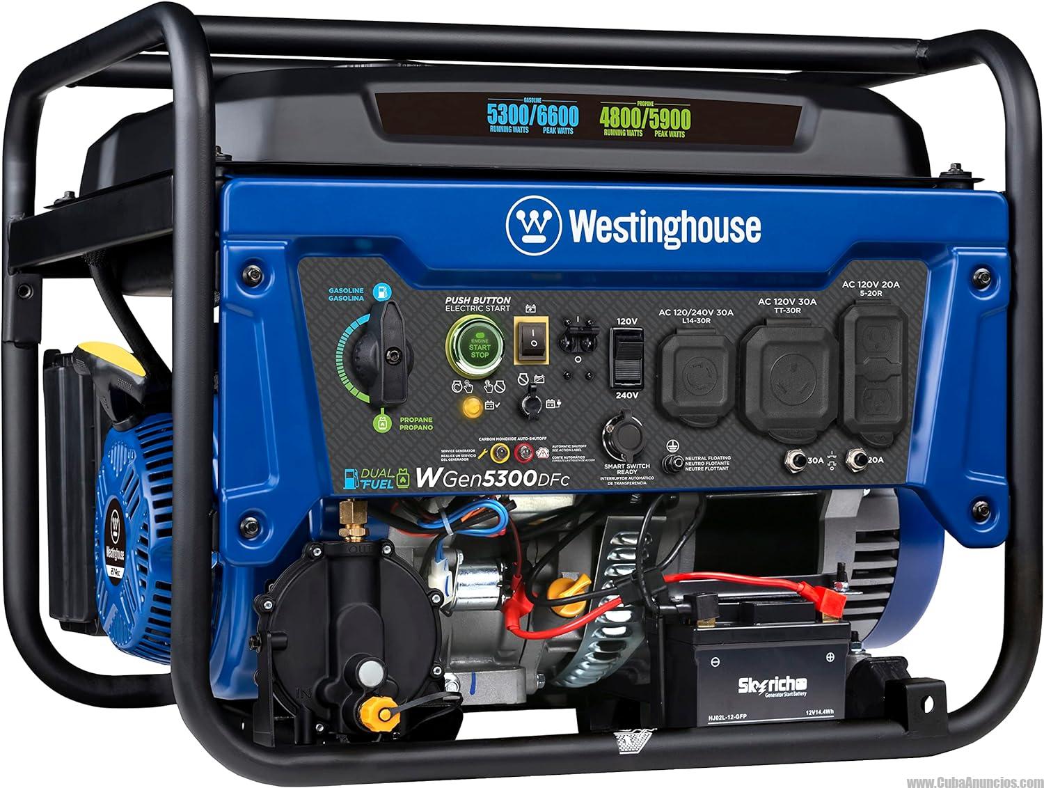 Generador Westinghouse 6600 vatios - Imagen 5