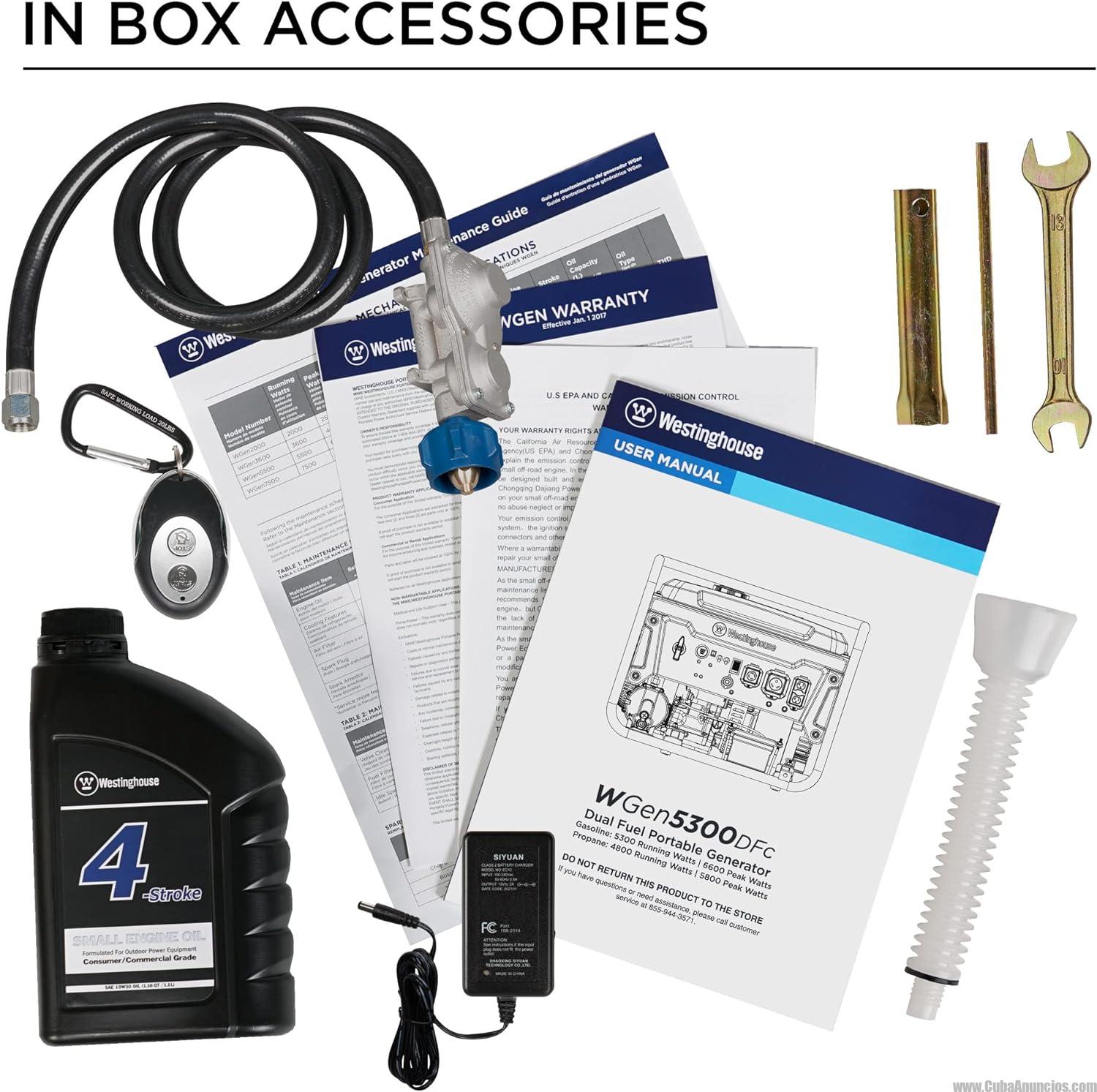 Generador Westinghouse 6600 vatios - Imagen 6