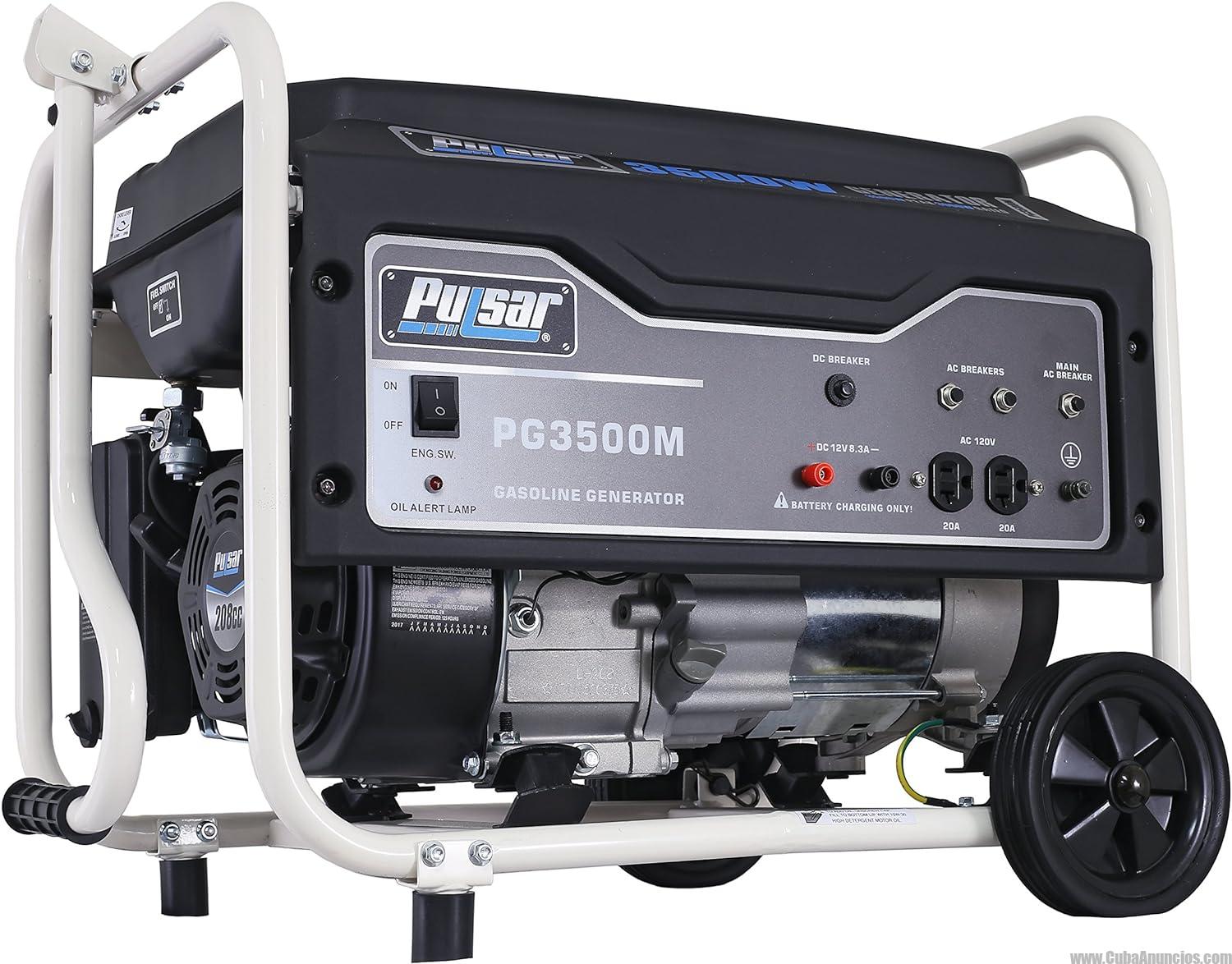 Generador de Gasolina 3500 Vatios