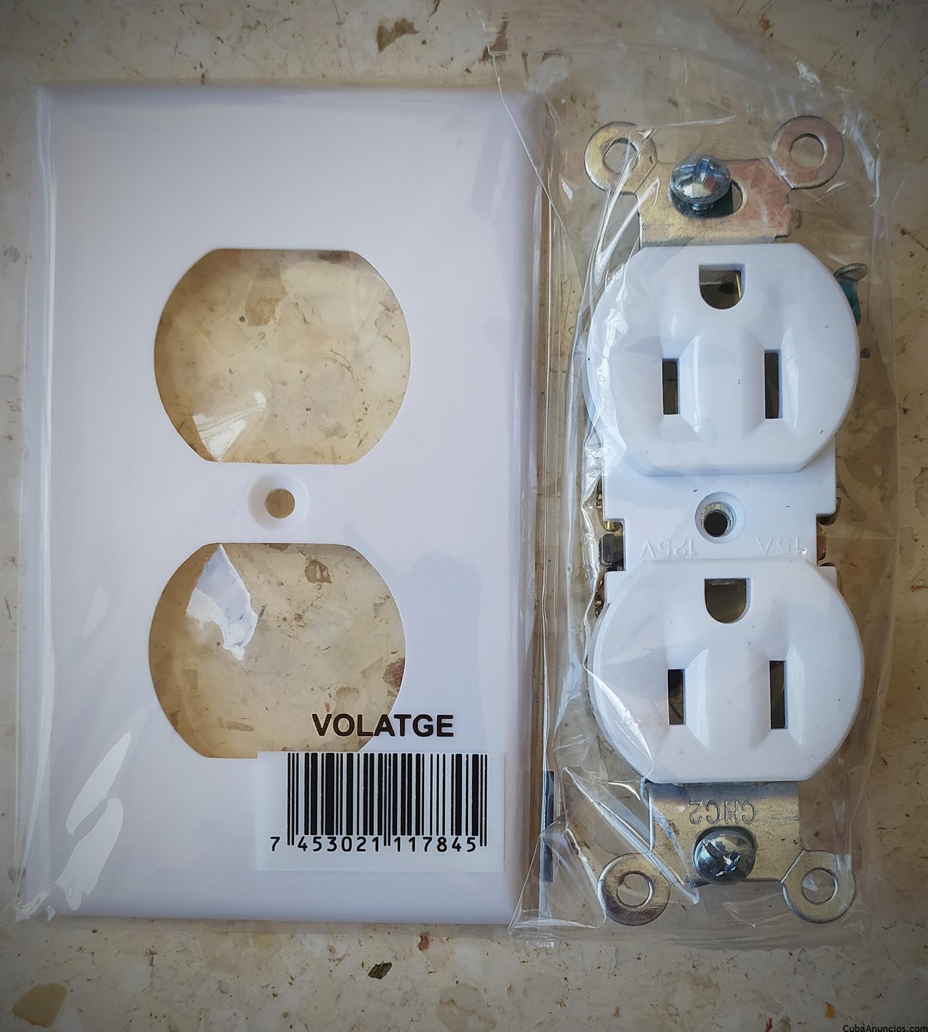 Toma de corriente doble