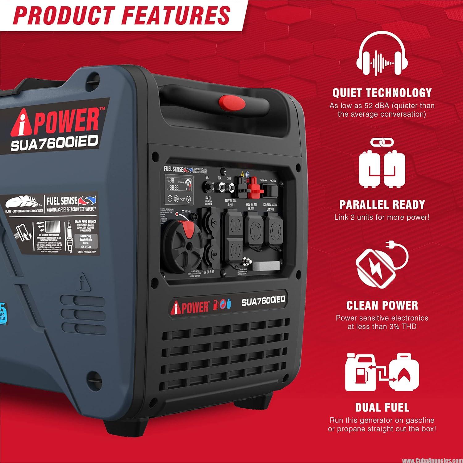 Generador Inversor 7600 W - Imagen 6