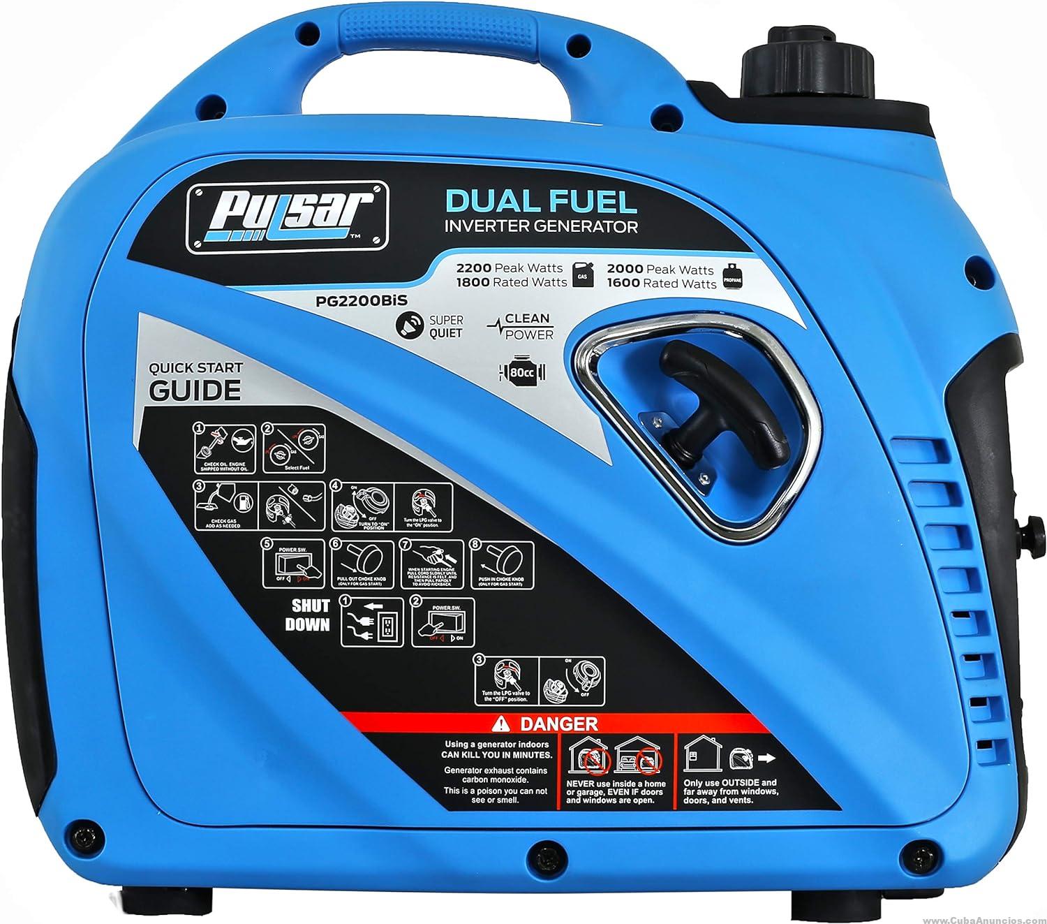 Pulsar Generador 2,200 Vatios con salida USB - Imagen 3