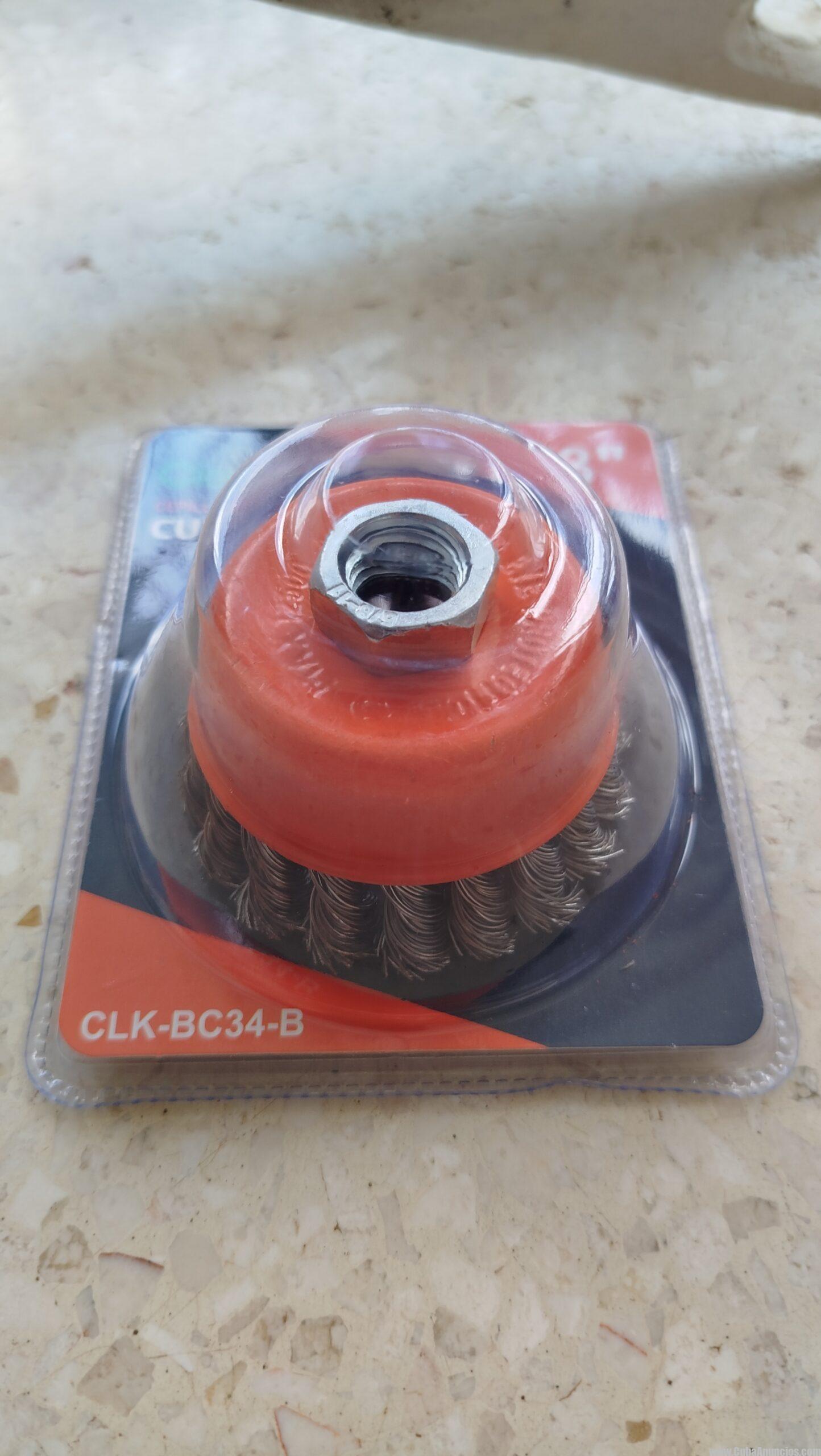 Cepillo acero para pulidora