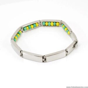 Ilde plateado de mano de orula.