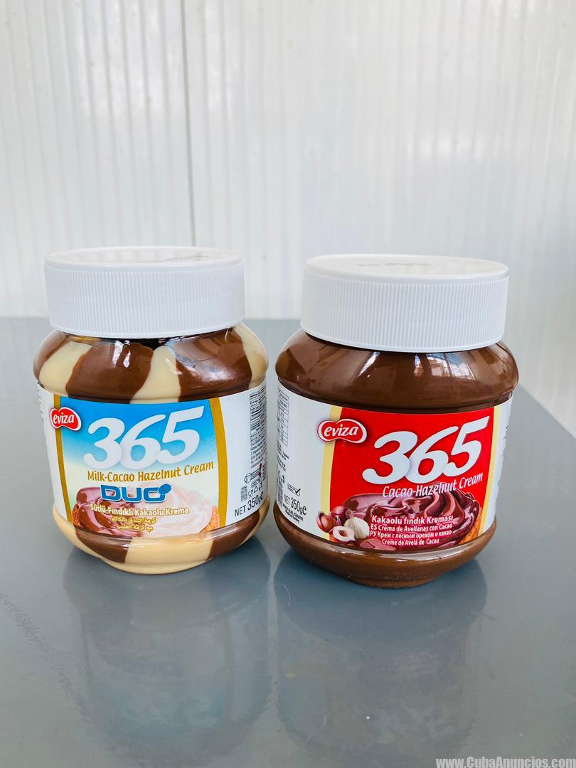 CREMA DE CACAO Y AVELLANAS