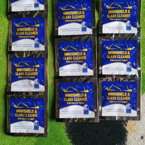 Pastillas limpiadoras para las tasas azulejos cristales para los parabrisas de los carros