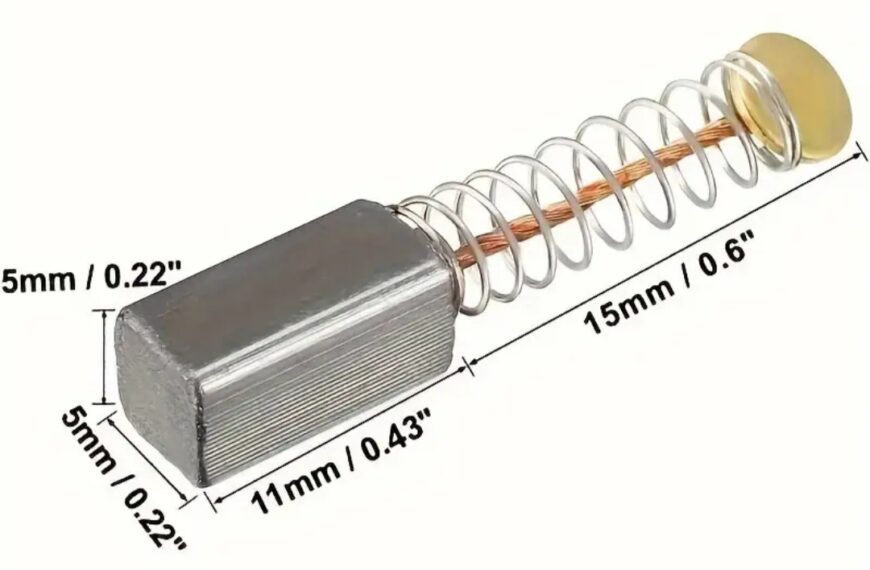 Carbones para taladro inalámbrico y pulidora