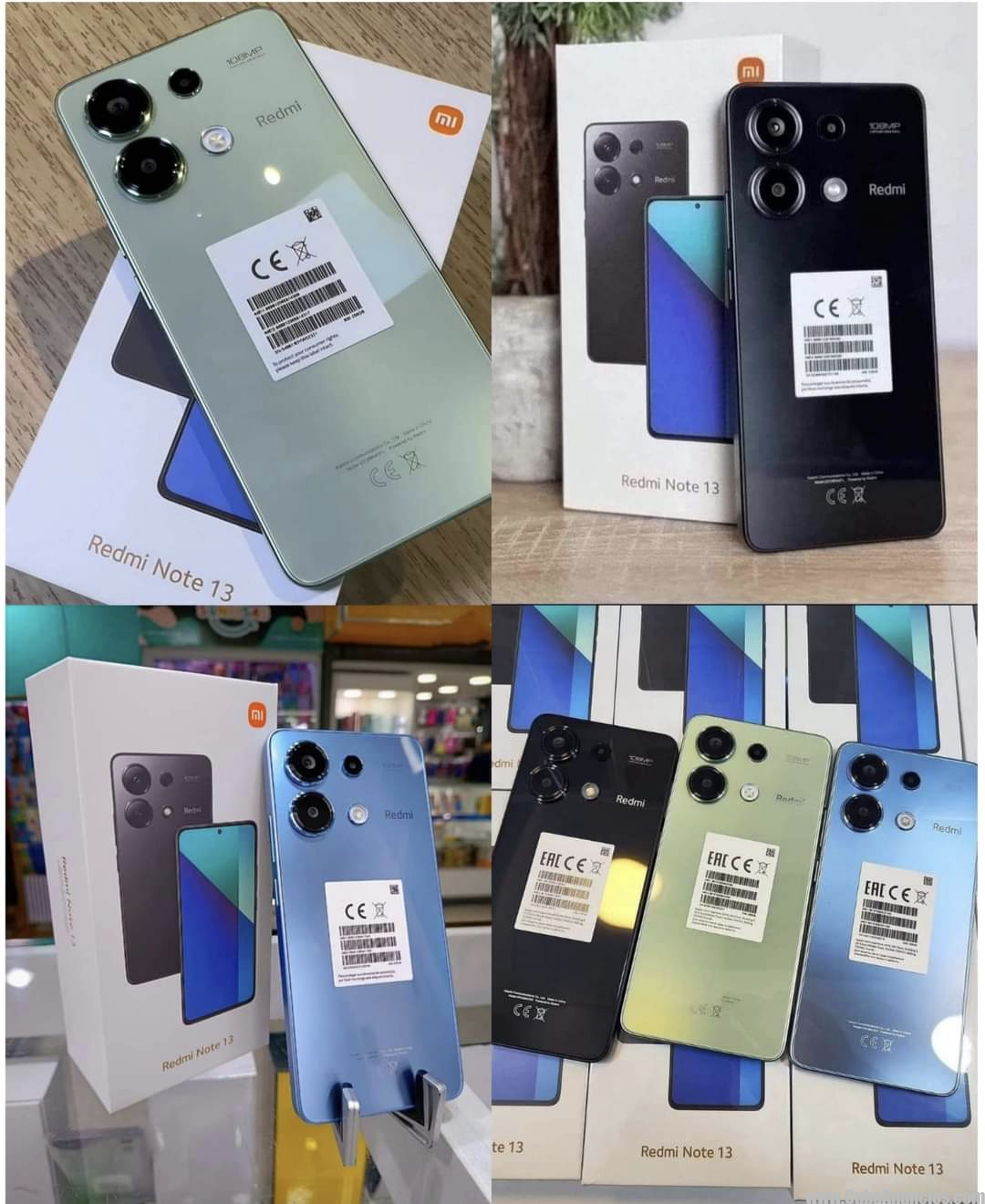 ✅ REDMI NOTE 13 ✅ ✅ NUEVO EN 📦 SELLADA A ESTRENAR 📲📲📲✓ 6 ram / 128 GB 📱📱📱 ✓ Colores: azul / negro ✓ 108 MP ✓ Carga turbo – 5000 mAh ✓ Pantalla Amoled 6,67 pulgadas ✔ Huella en Pantalla✅ REDMI NOTE 13 ✅ ✅ NUEVO EN 📦 SELLADA A ESTRENAR 📲📲📲✓ 6 ram / 128 GB 📱📱📱 ✓ Colores: azul / negro ✓ 108 MP ✓ Carga turbo – 5000 mAh ✓ Pantalla Amoled 6,67 pulgadas ✔ Huella en Pantalla
