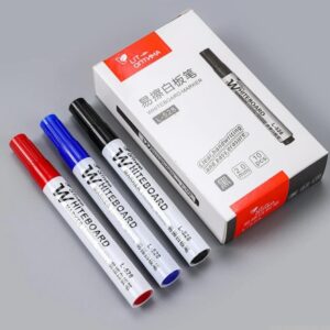 Marcadores de papel y pizarra