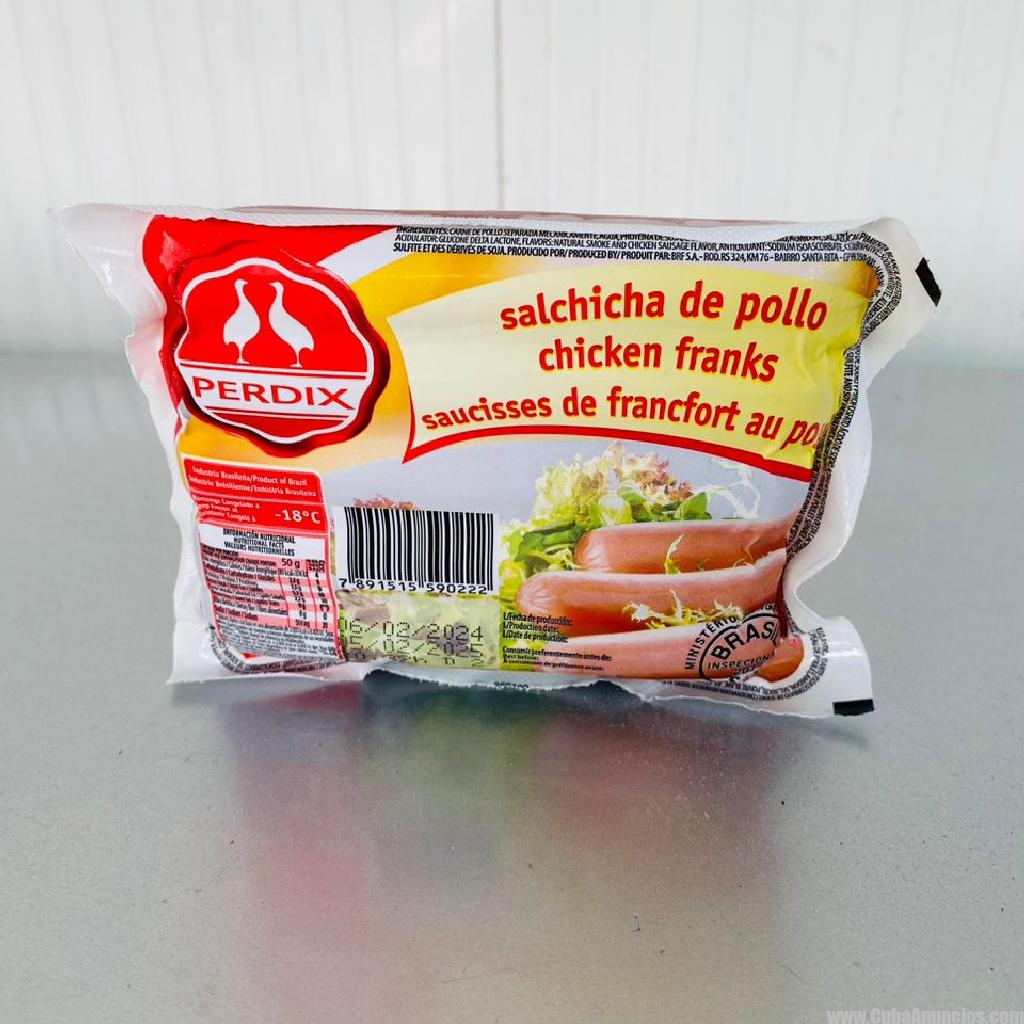 SALCHICHA DE POLLO 340 GRS