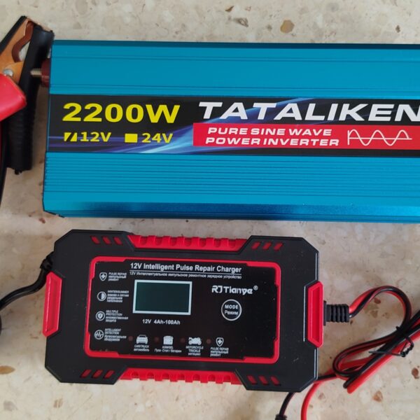 Inversor 2200W + Cargador