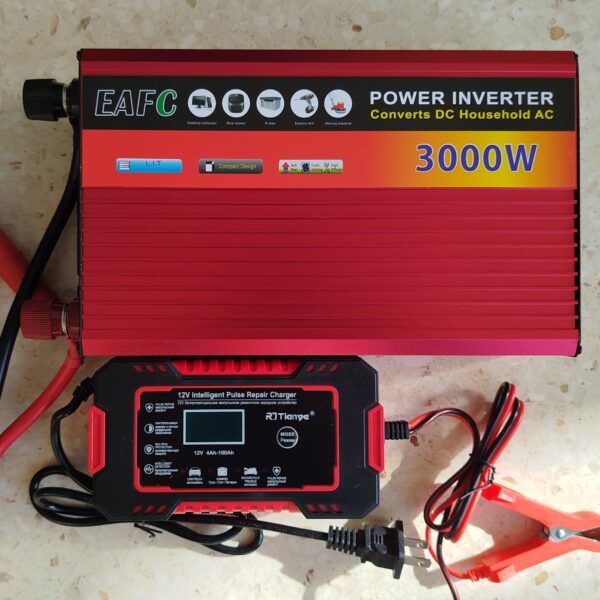 Inversor 3000W + Cargador