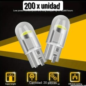 Bombillos led cola de pescado para autos y motos