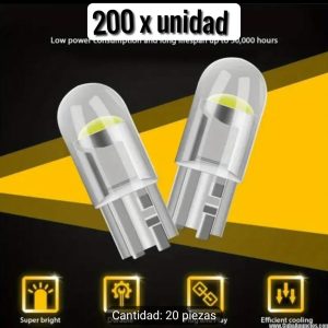 Bombillos led cola de pescado para autos y motos