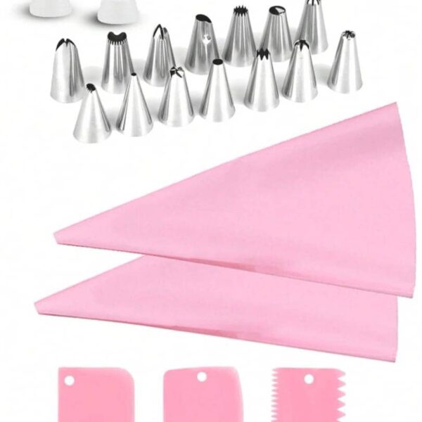 Kit de mangas y boquillas para repostería