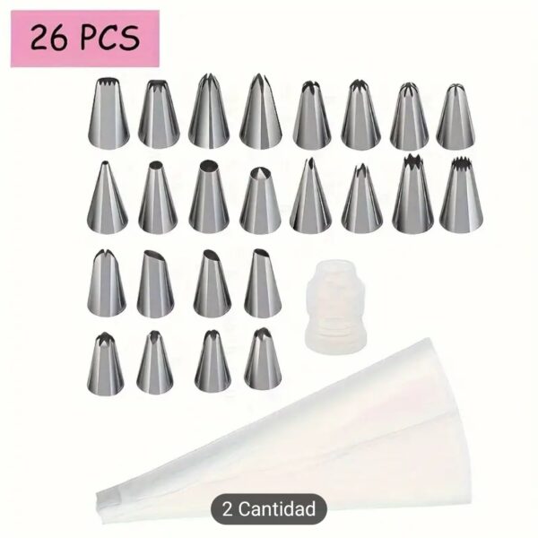 Juego de mangas 26 piezas