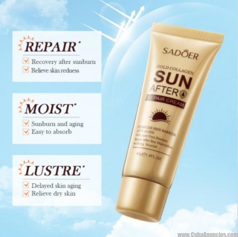 Protector solar FPS 60 +After Sun Sadoer - Imagen 3