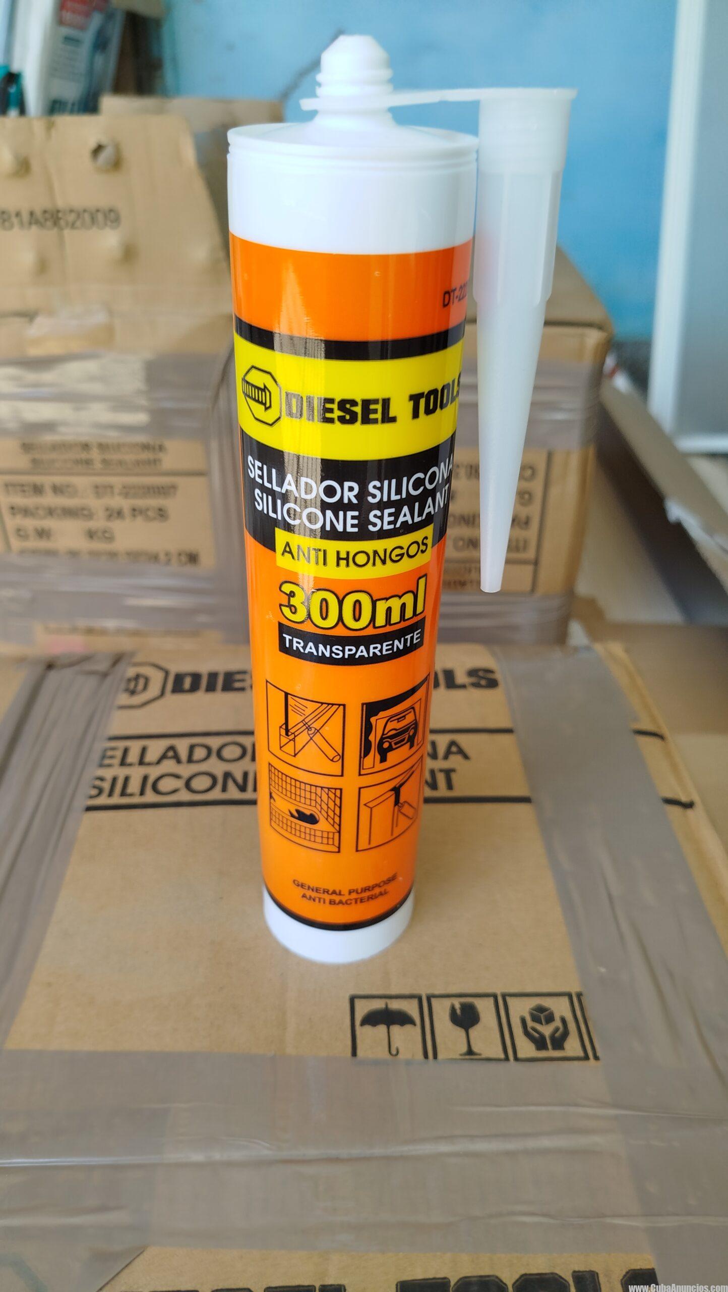 Silicona transparente