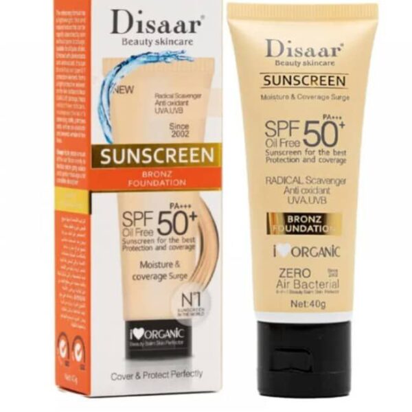 Protector Solar Disaar con color FPS50-40g