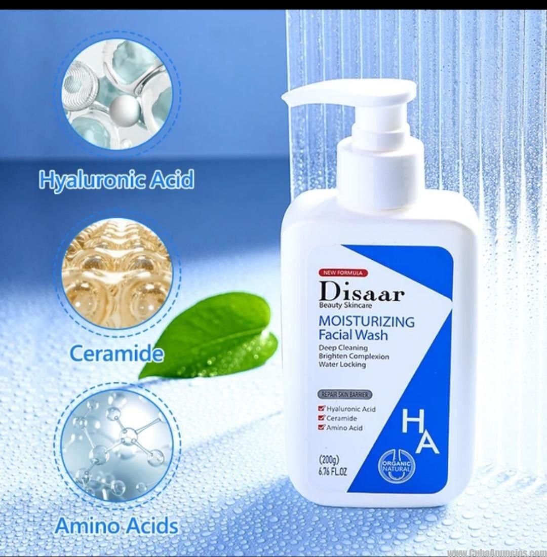 Gel limpiador hidratante