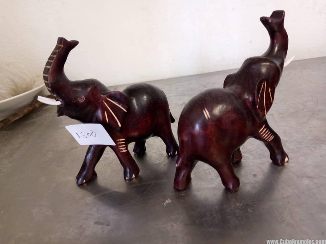 Elefantes de Madera