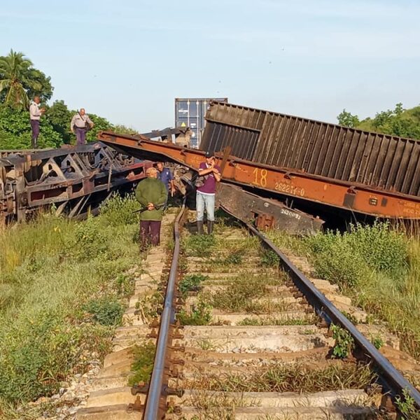 Descarrilamiento de Tren en Matanzas