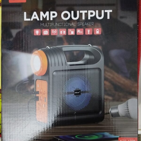 Reproductor Bluetooth, lámpara