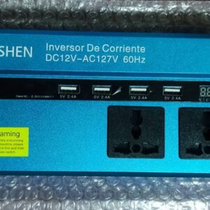 Inversor 12V a 110V + cargador 10A