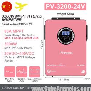 Inversor híbrido 3200W