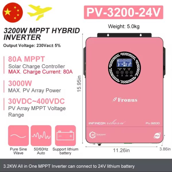 Inversor híbrido 3200W