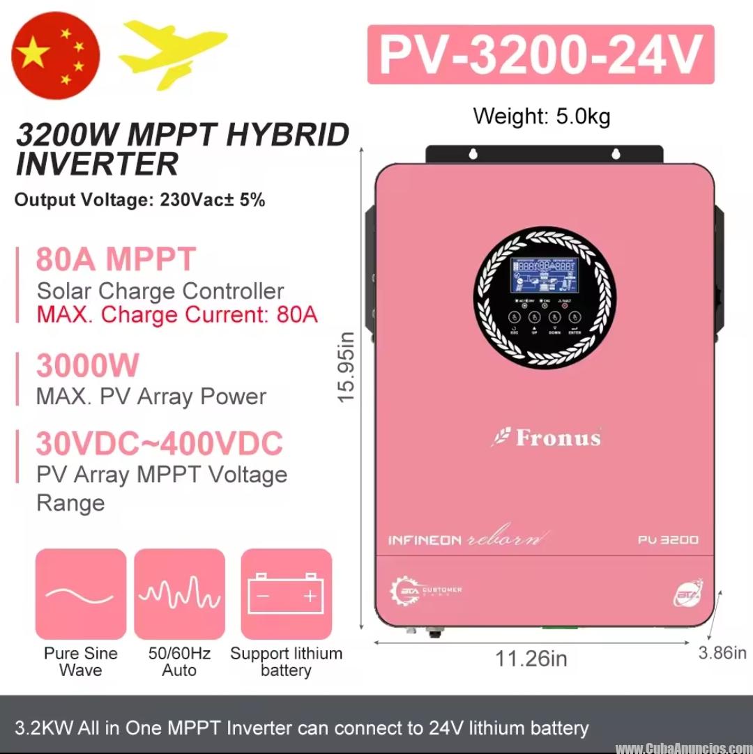 Inversor híbrido 3200W