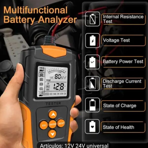 Analizador de baterías