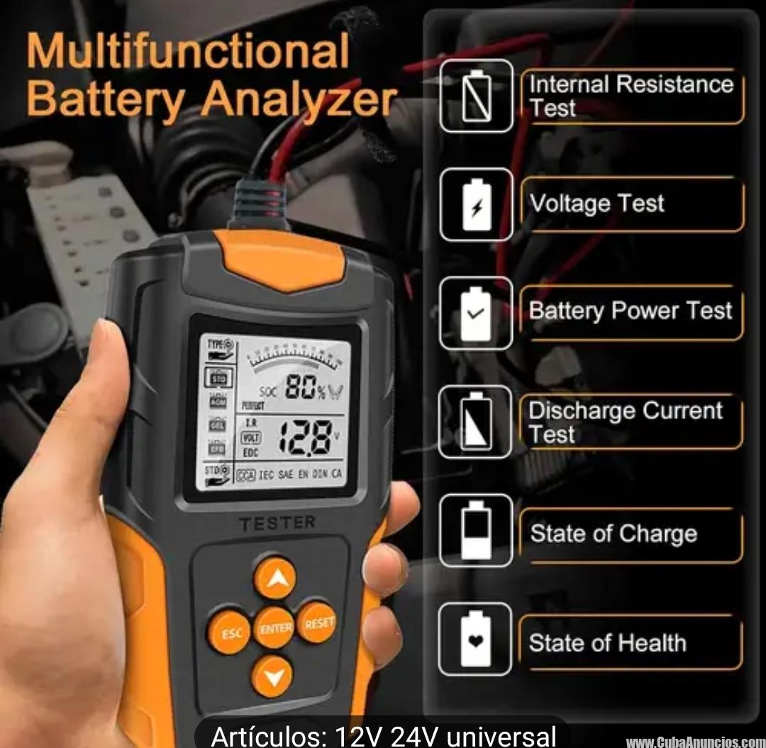 Analizador de baterías