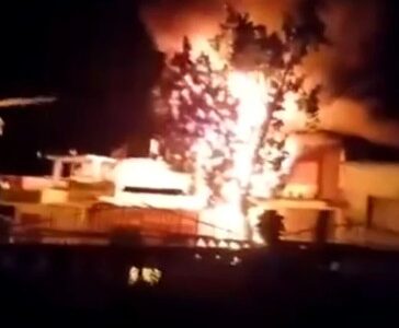 Incendio en Guantánamo
