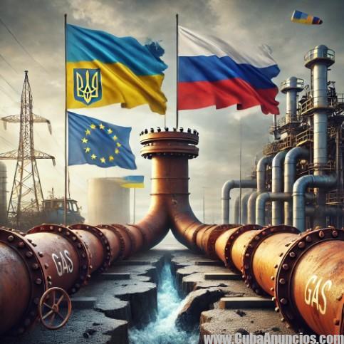 Ucrania Pone Fin al Suministro de Gas Ruso a Europa