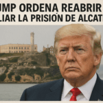 Trump ordena reabrir y ampliar la prisión de Alcatraz.