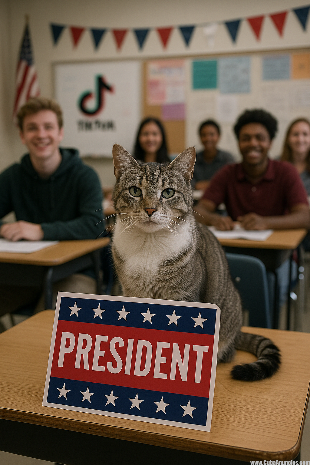 🐱🗳️ UN GATO GANA LAS ELECCIONES ESTUDIANTILES
