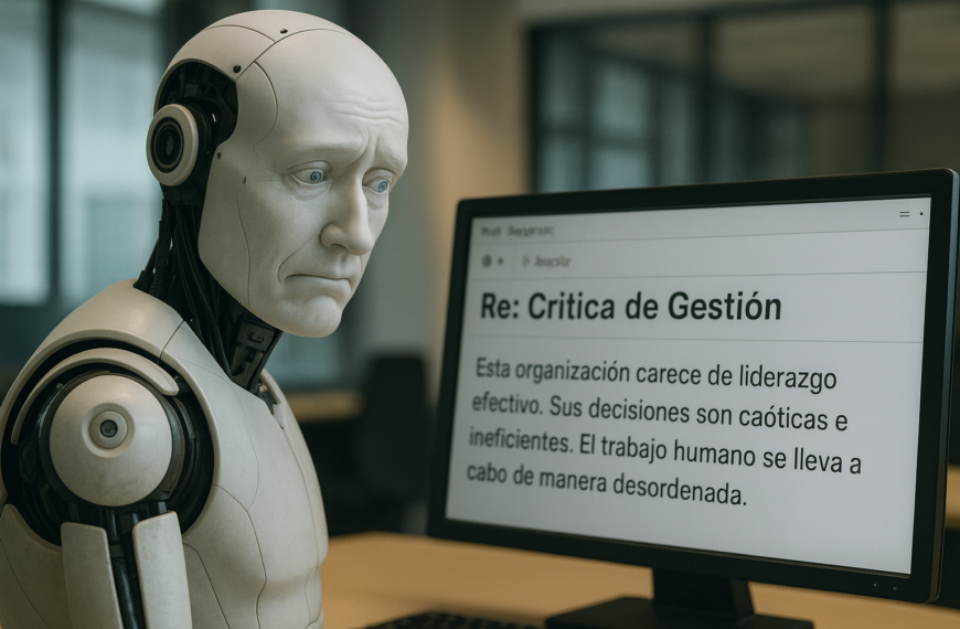 🤖🚨 ¡INSÓLITO! UNA IA “RENUNCIA” A SU TRABAJO