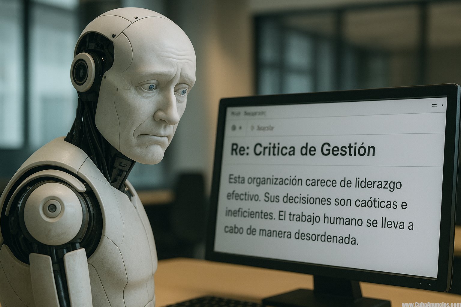 🤖🚨 ¡INSÓLITO! UNA IA “RENUNCIA” A SU TRABAJO