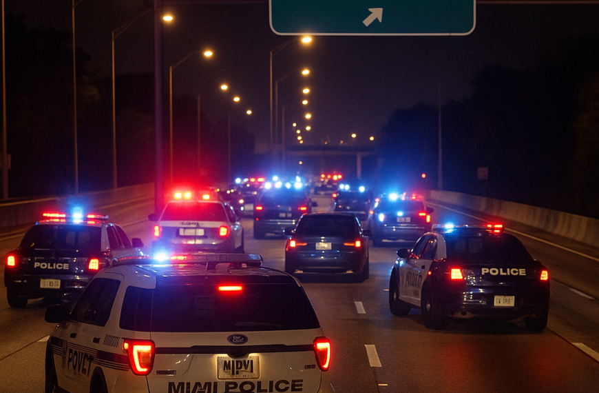 🚓🔥 CAOS EN LA I-95 MIAMI