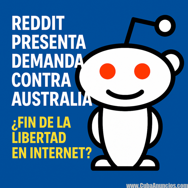 REDDIT DEMANDA A AUSTRALIA